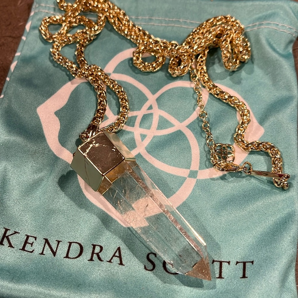 Kendra Scott Crackle Jayce Necklace